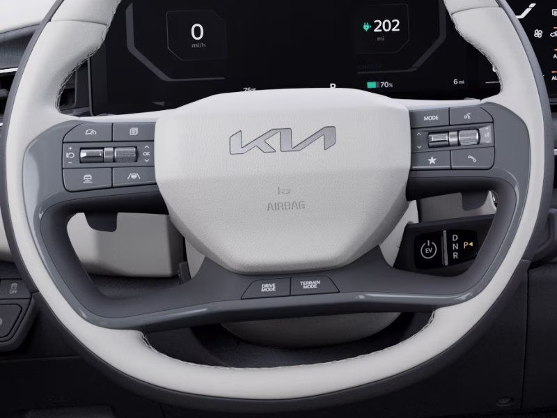 2026 Glacial White Pearl Kia EV9 Wind AWD SUV