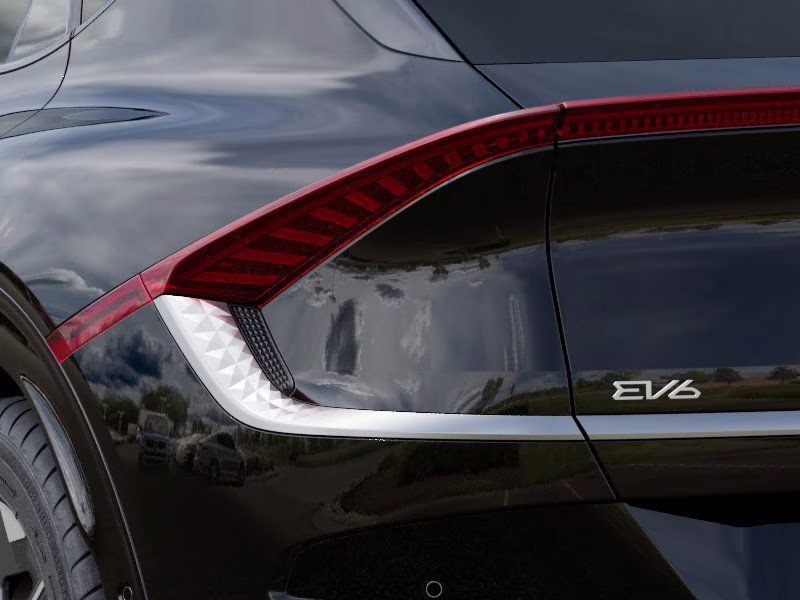 2025 Ebony Black Kia EV6 Light AWD SUV