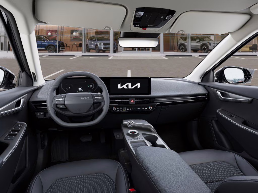 2025 Ebony Black Kia EV6 Light AWD SUV