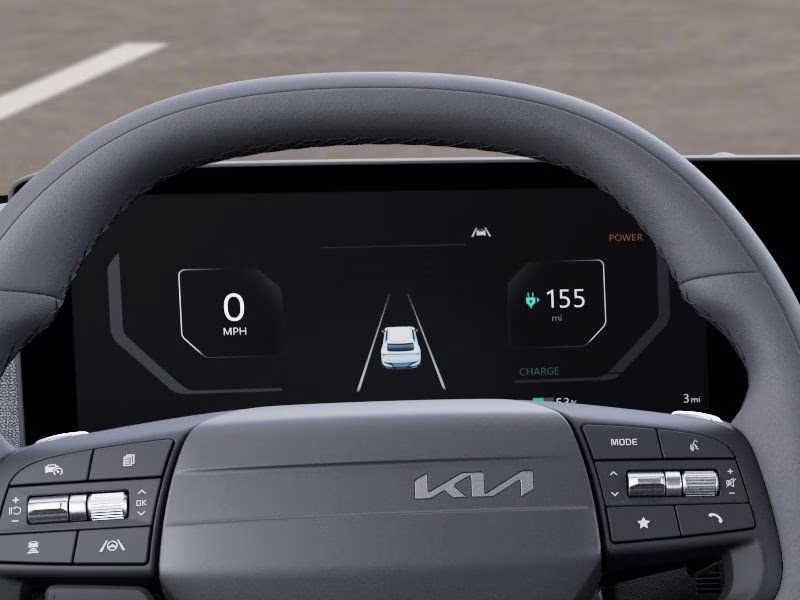 2025 Ebony Black Kia EV6 Light AWD SUV