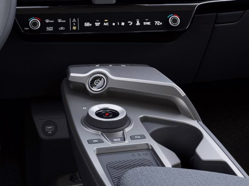 2025 Ebony Black Kia EV6 Light AWD SUV