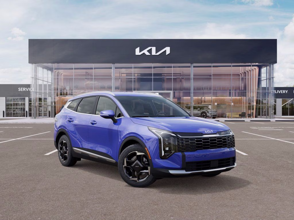 2026 Nebular Blue Kia Sportage EX AWD SUV