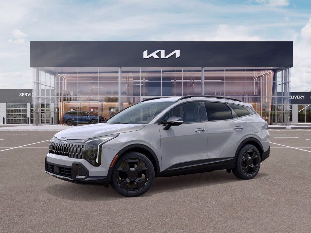 2026 Wolf Gray Kia Sportage X-Line AWD SUV
