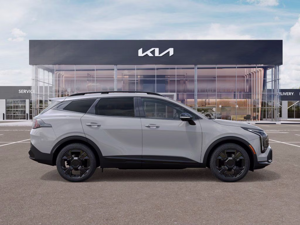 2026 Wolf Gray Kia Sportage X-Line AWD SUV