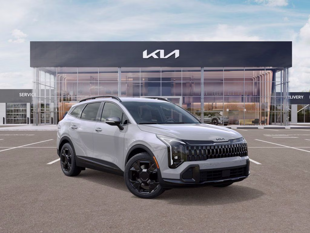 2026 Wolf Gray Kia Sportage X-Line AWD SUV