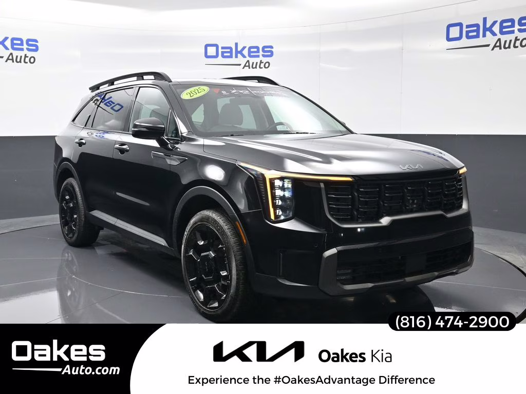 2025 Ebony Black Kia Sorento X-Line EX AWD SUV