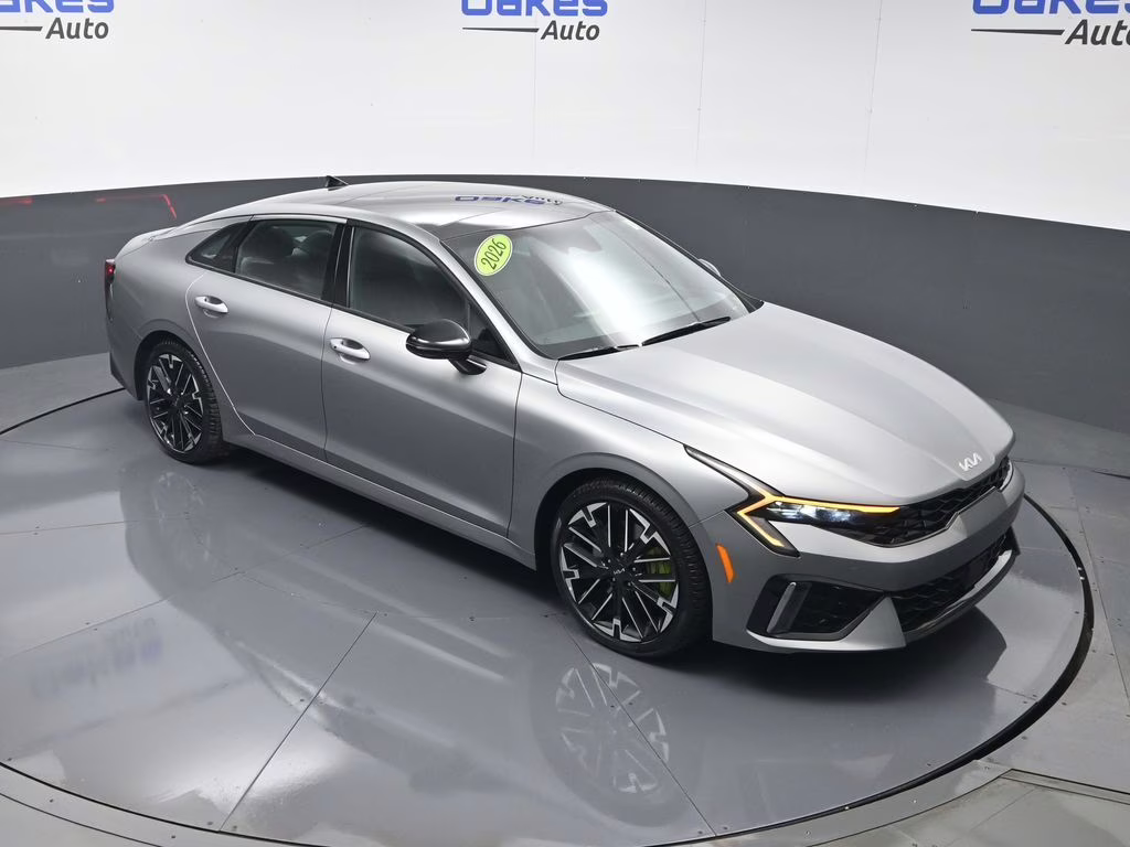 2026 Steel Matte Gray Kia K5 GT FWD Sedan