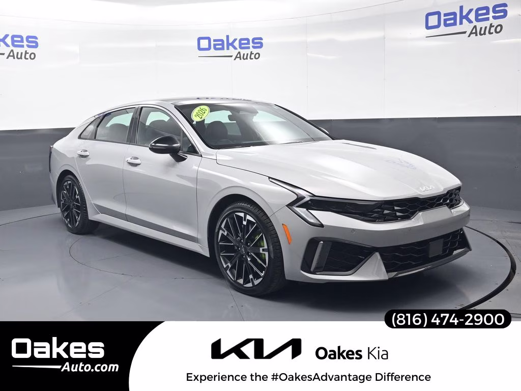 2026 Wolf Gray Kia K5 GT FWD Sedan