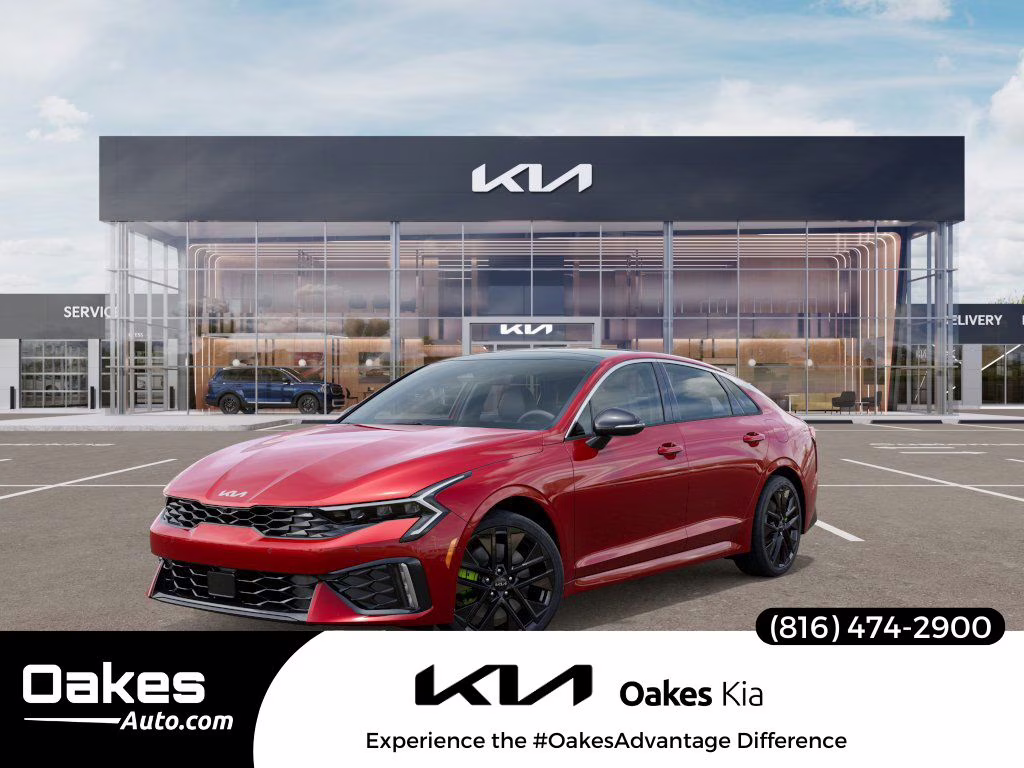 2026 Runway Red Kia K5 GT FWD Sedan
