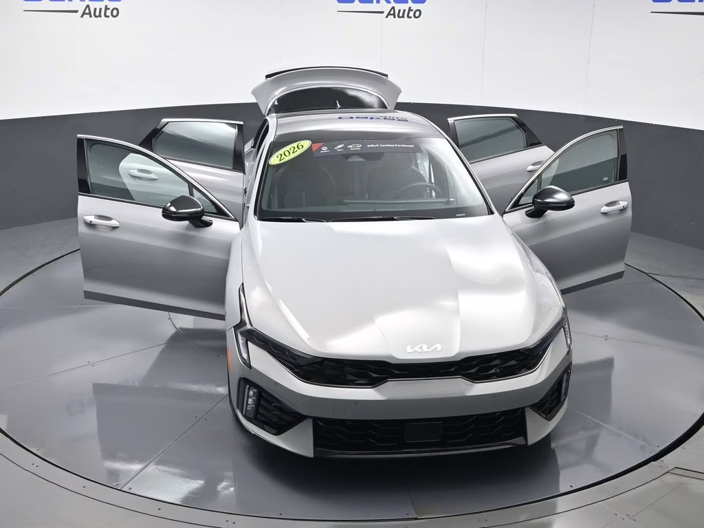 2026 Wolf Gray Kia K5 GT FWD Sedan