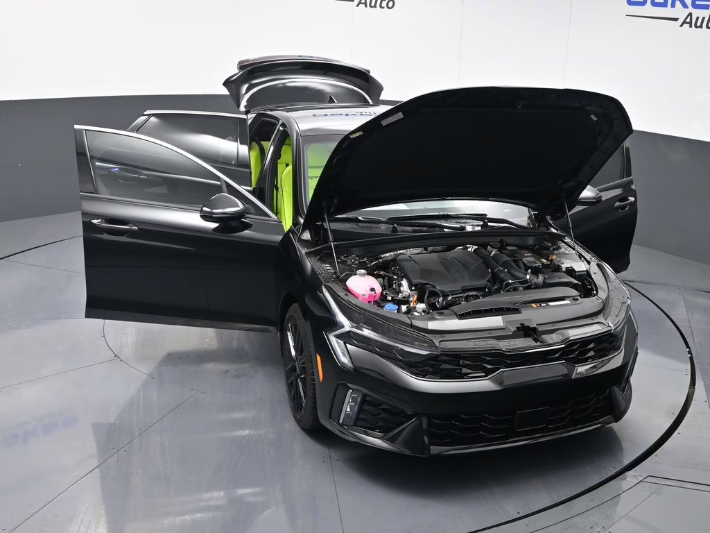 2026 Aurora Black Pearl Kia K5 GT FWD Sedan