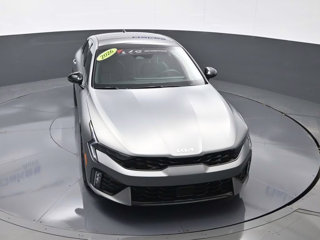 2026 Steel Matte Gray Kia K5 GT FWD Sedan