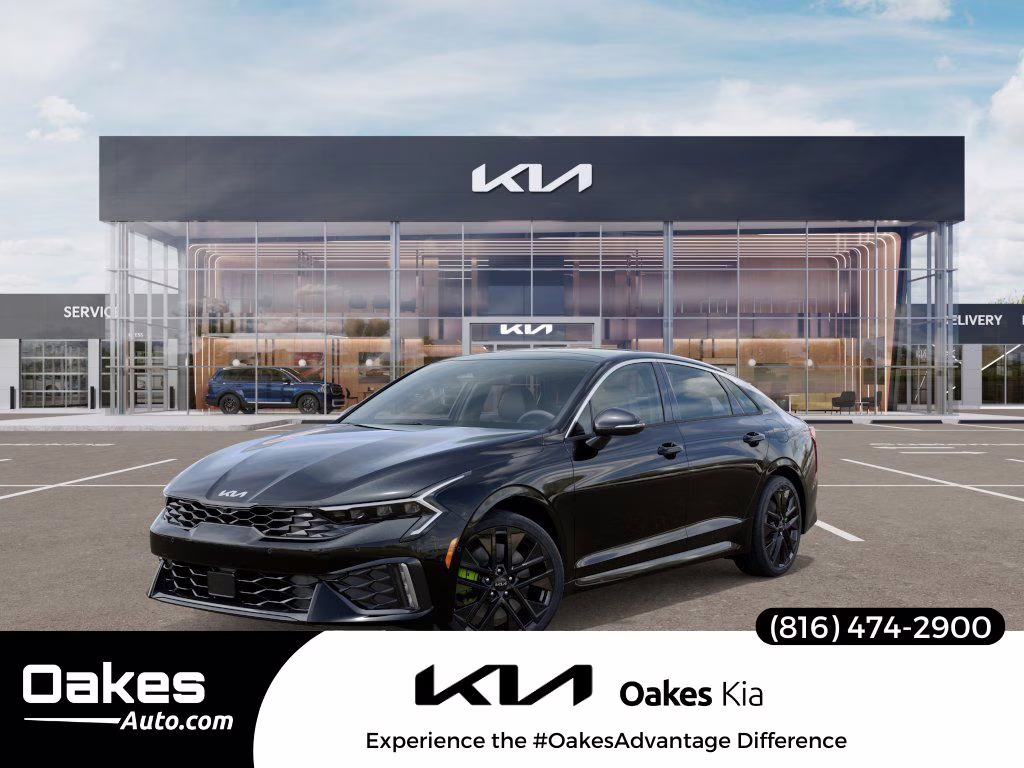 2026 Aurora Black Pearl Kia K5 GT FWD Sedan