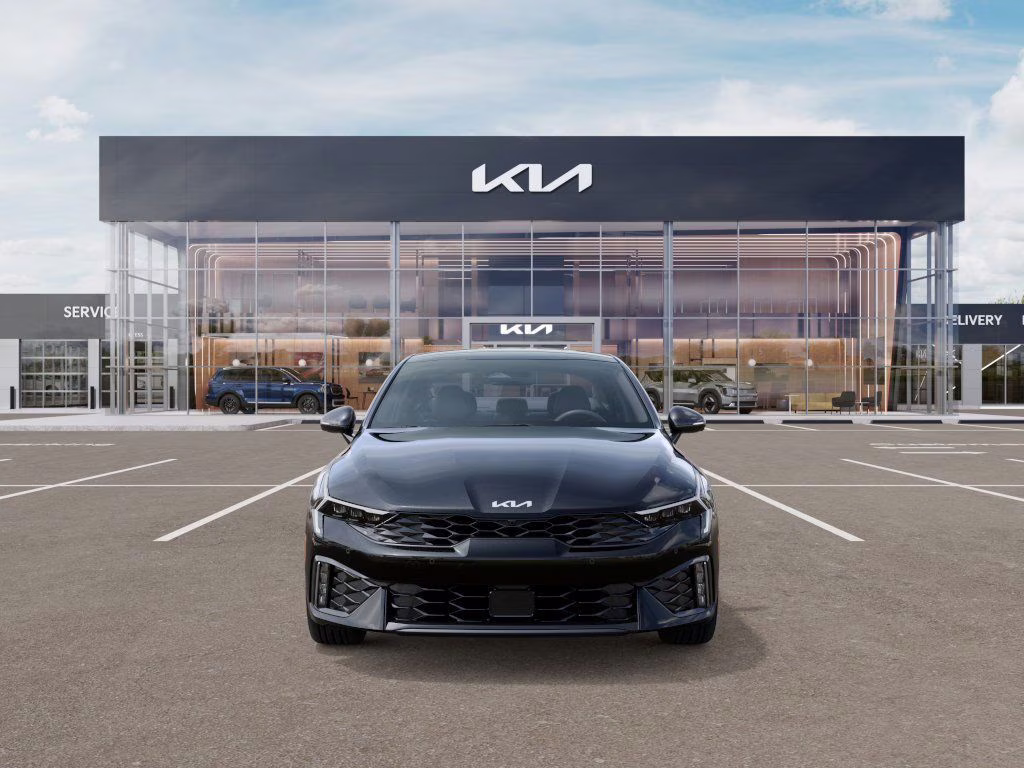 2026 Aurora Black Pearl Kia K5 GT FWD Sedan