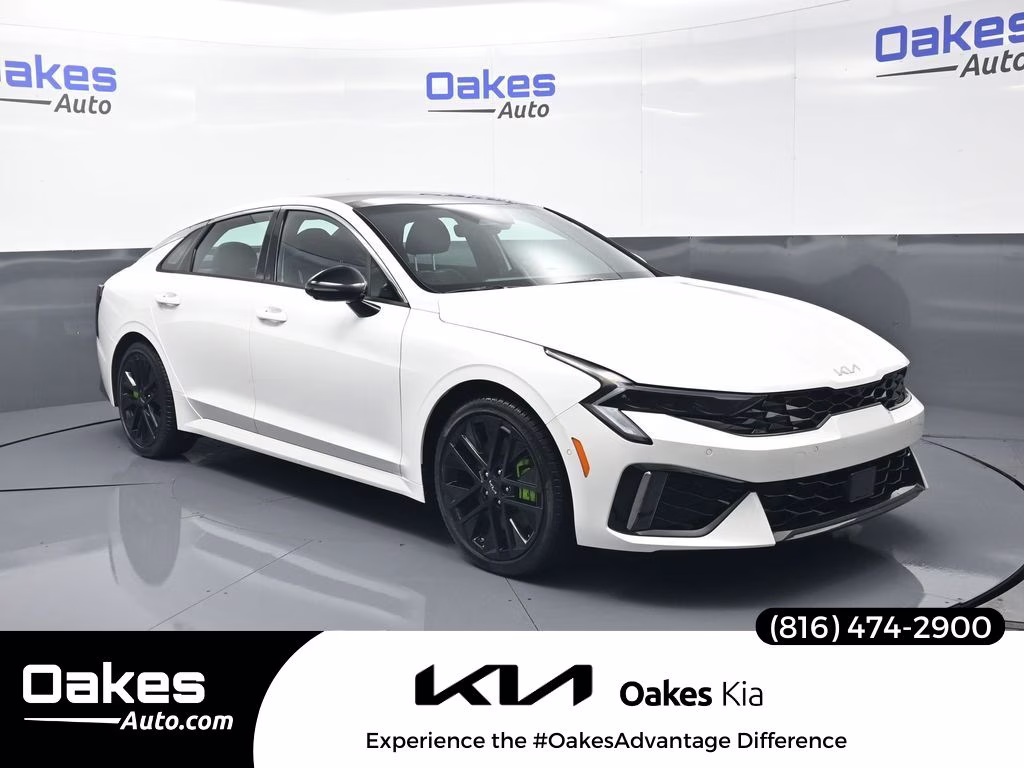2026 Snow White Pearl Kia K5 GT FWD Sedan