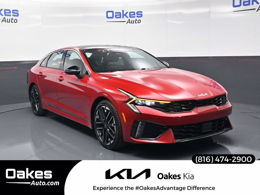 2026 Runway Red Kia K5 GT FWD Sedan