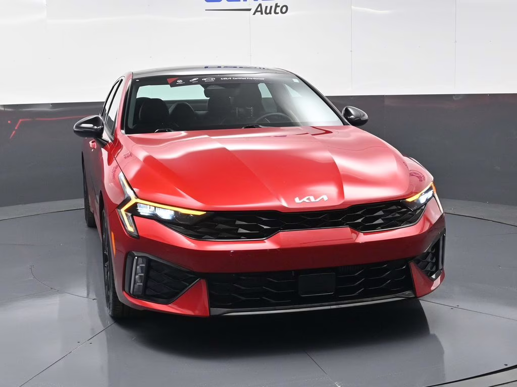 2026 Runway Red Kia K5 GT FWD Sedan