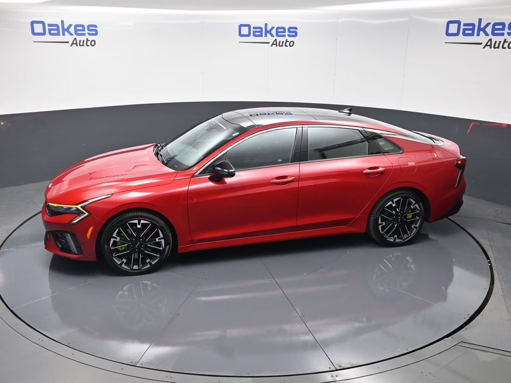 2026 Runway Red Kia K5 GT FWD Sedan