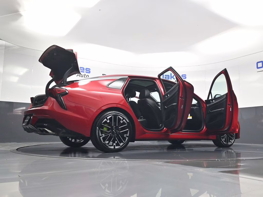 2026 Runway Red Kia K5 GT FWD Sedan