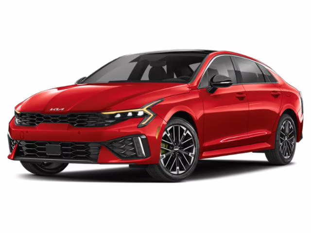 2026 Runway Red Kia K5 GT FWD Sedan