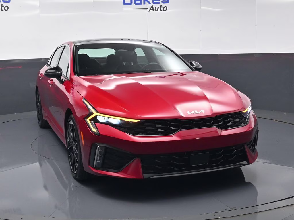2026 Runway Red Kia K5 GT FWD Sedan