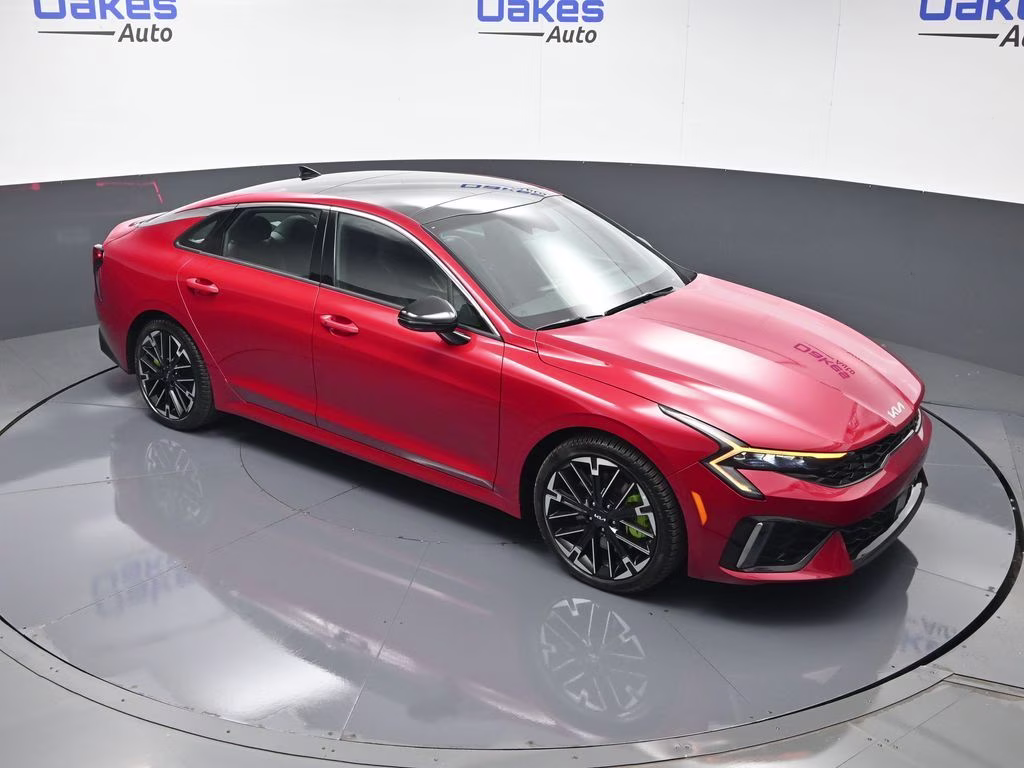 2026 Runway Red Kia K5 GT FWD Sedan