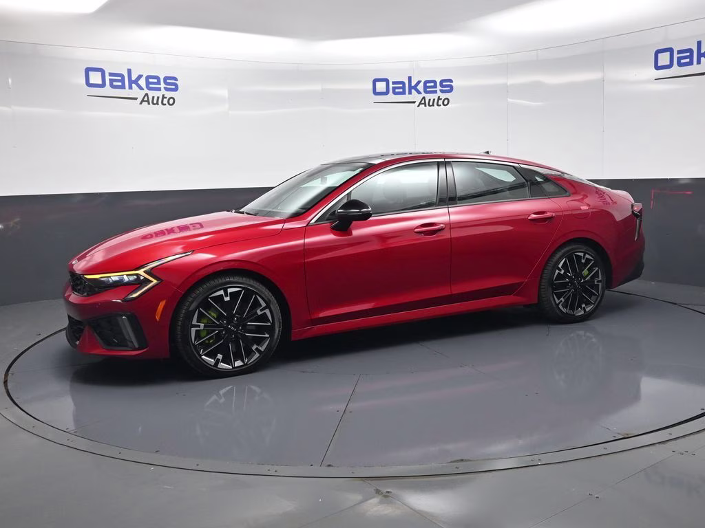 2026 Runway Red Kia K5 GT FWD Sedan