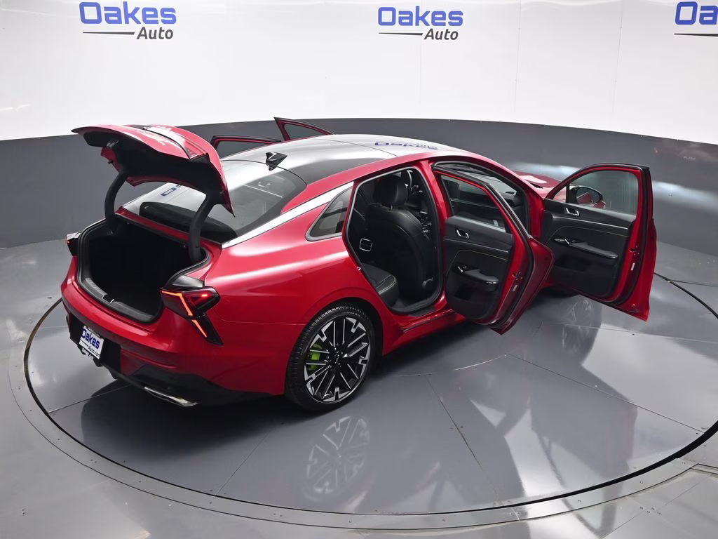 2026 Runway Red Kia K5 GT FWD Sedan