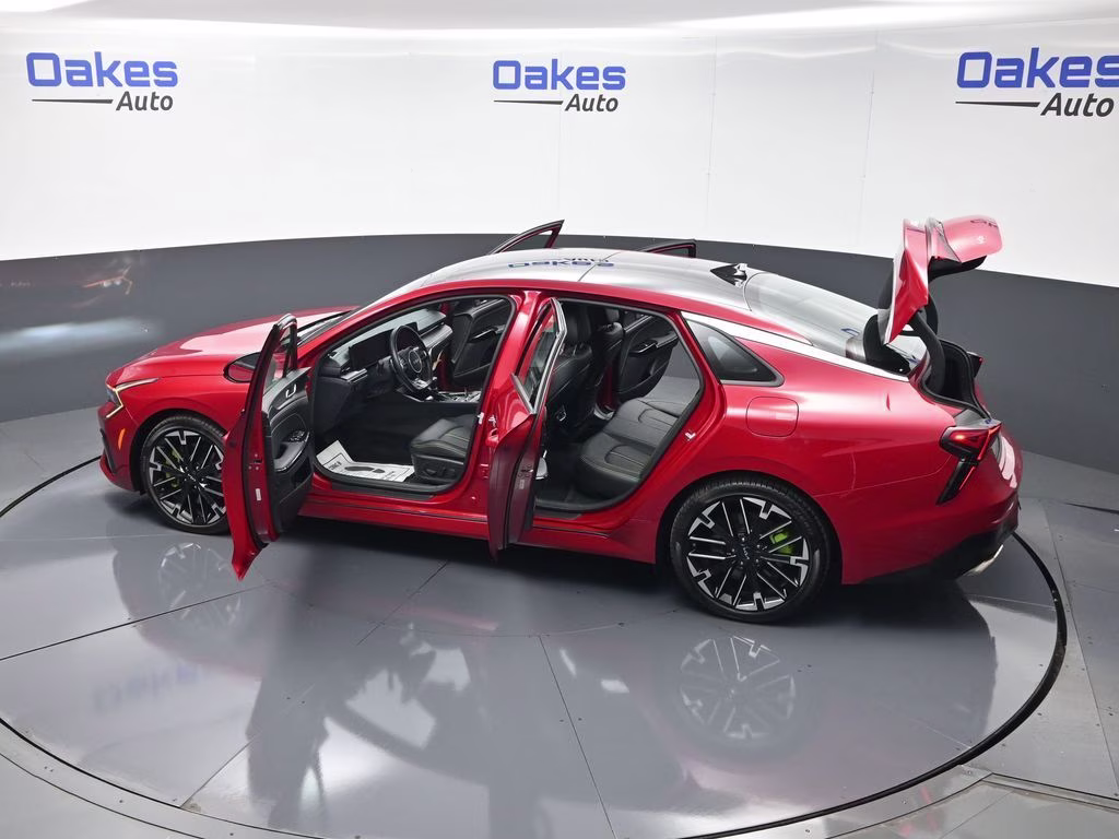 2026 Runway Red Kia K5 GT FWD Sedan
