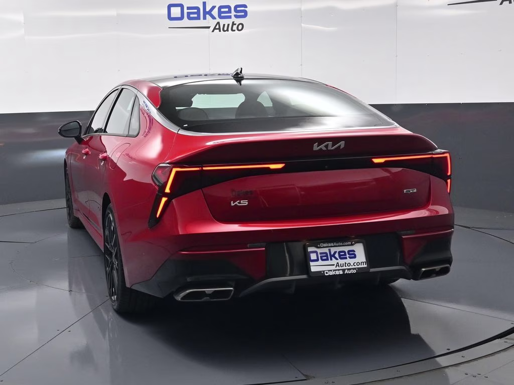 2026 Runway Red Kia K5 GT FWD Sedan