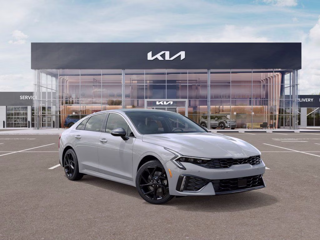 2026 Wolf Gray Kia K5 GT-Line FWD Sedan