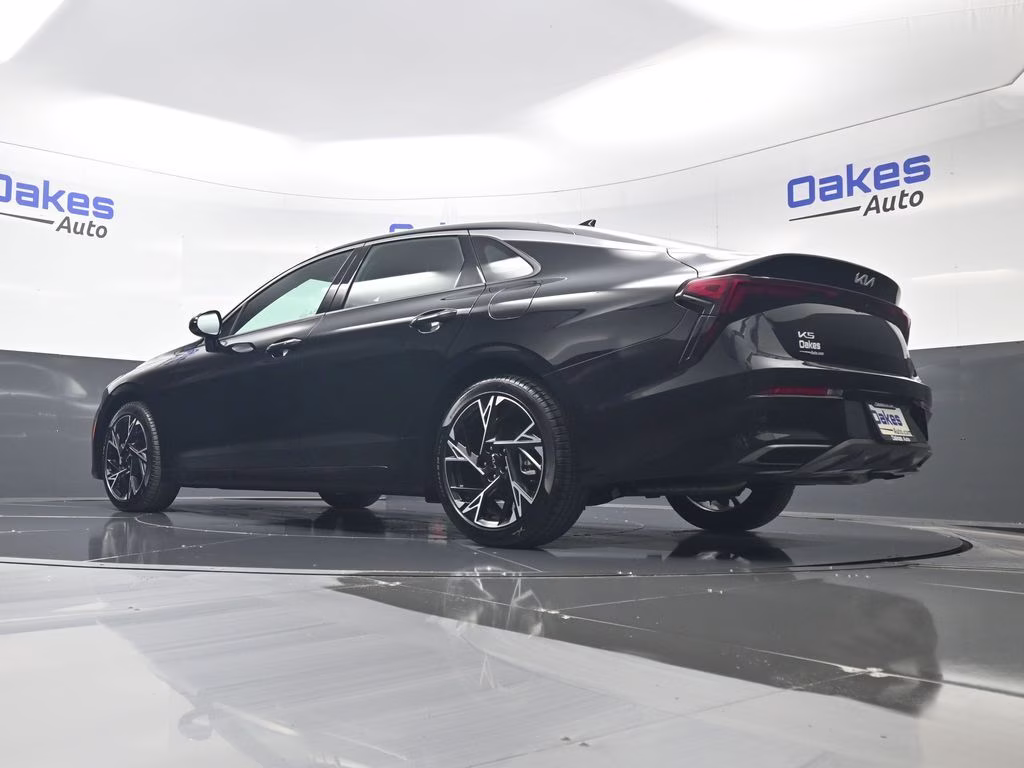 2025 Aurora Black Pearl Kia K5 GT-Line AWD Sedan