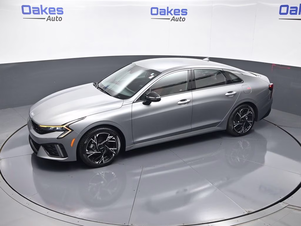 2026 Steel Matte Gray Kia K5 GT-Line AWD Sedan