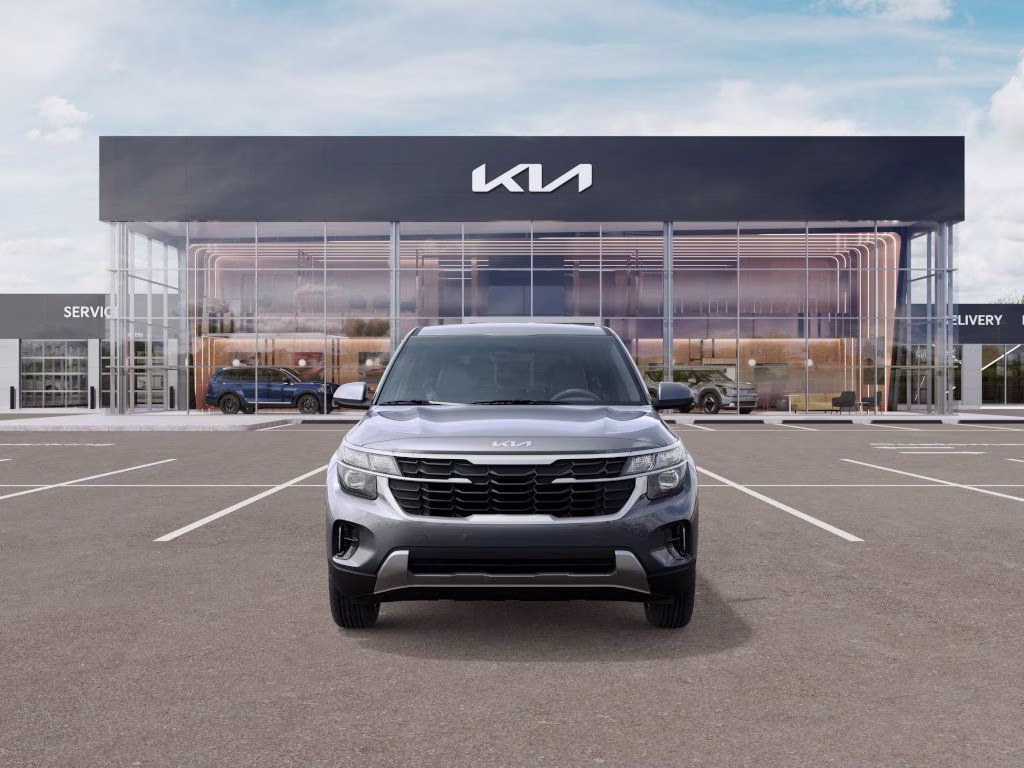 2026 Steel Gray Kia Seltos LX AWD SUV