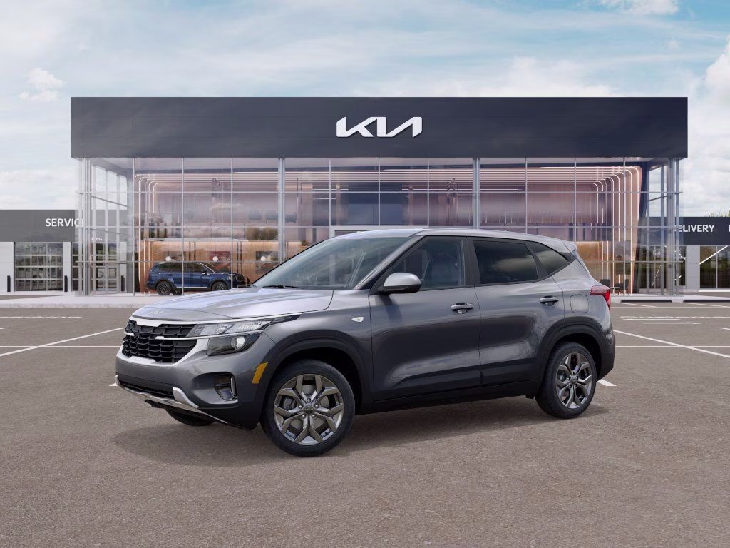 2026 Steel Gray Kia Seltos LX AWD SUV