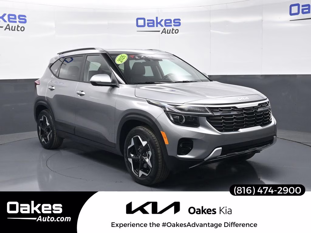 2026 Steel Gray Kia Seltos S FWD SUV