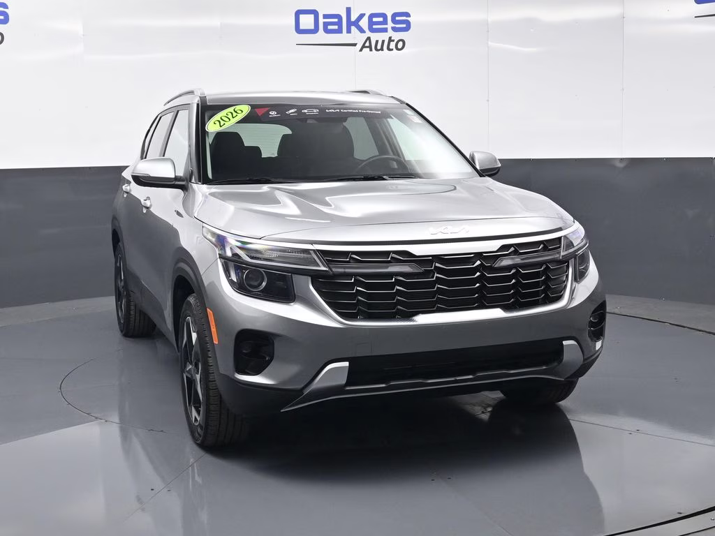 2026 Steel Gray Kia Seltos S FWD SUV
