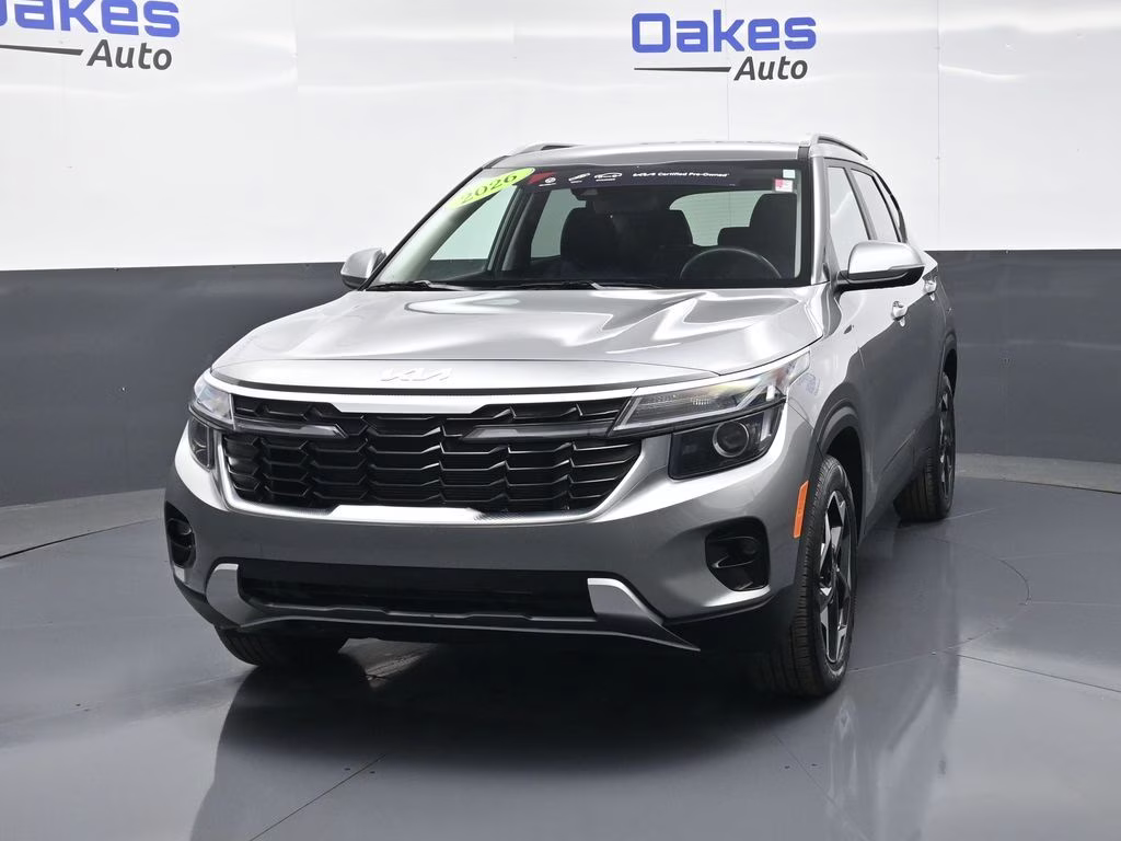 2026 Steel Gray Kia Seltos S FWD SUV