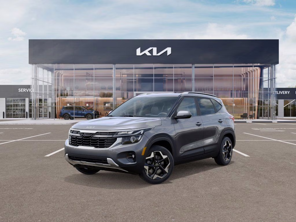 2026 Steel Gray Kia Seltos S AWD SUV