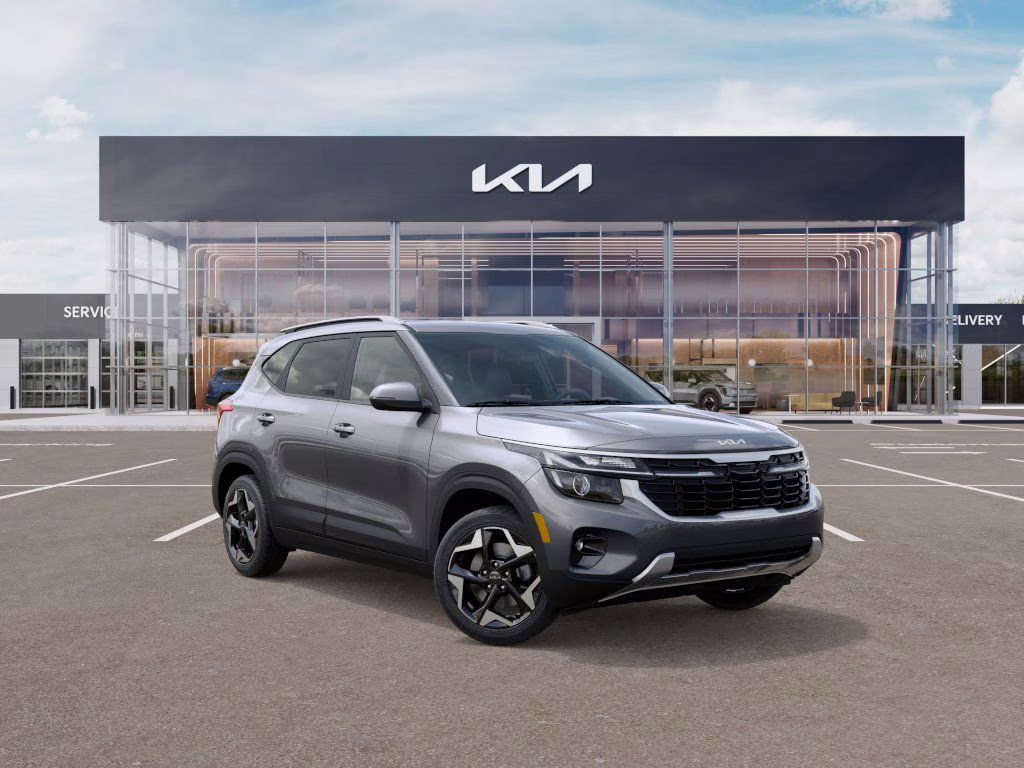2026 Steel Gray Kia Seltos S AWD SUV