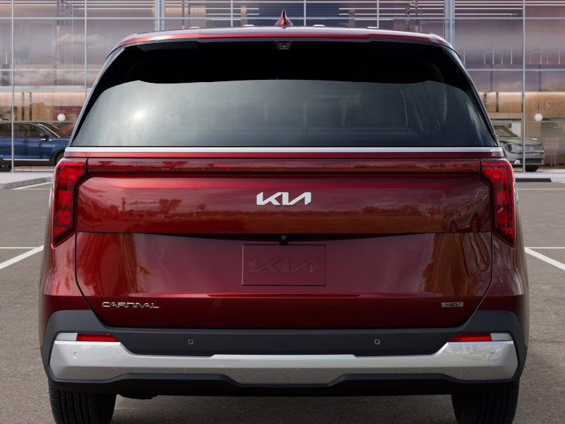 2026 Flare Red Kia Carnival Hybrid EX FWD Van