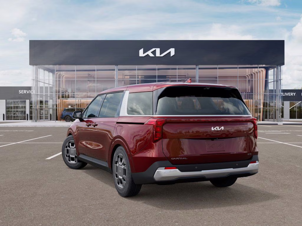 2026 Flare Red Kia Carnival Hybrid EX FWD Van