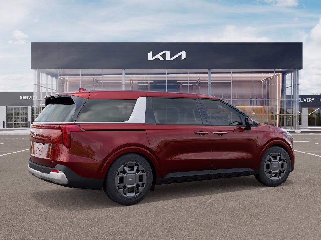 2026 Flare Red Kia Carnival Hybrid EX FWD Van