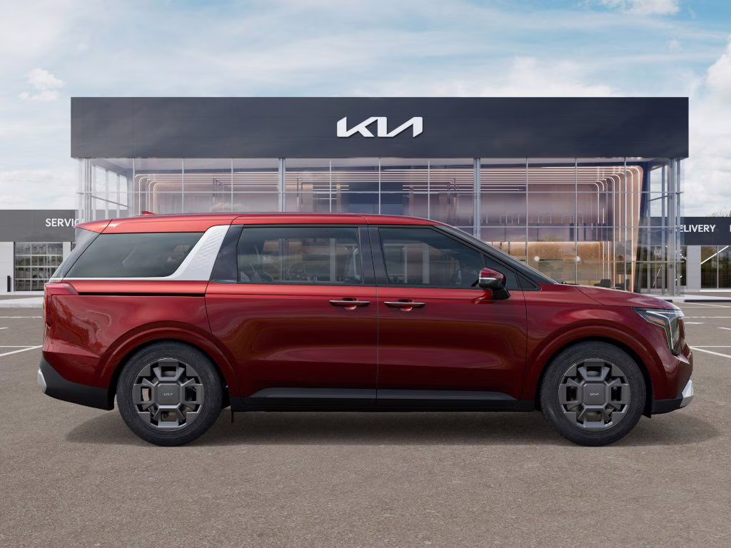 2026 Flare Red Kia Carnival Hybrid EX FWD Van