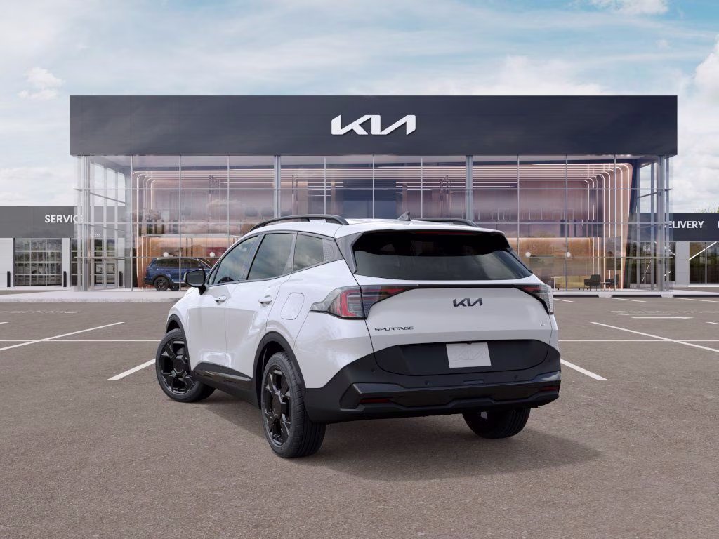 2026 Snow White Pearl Kia Sportage Hybrid X-Line AWD SUV