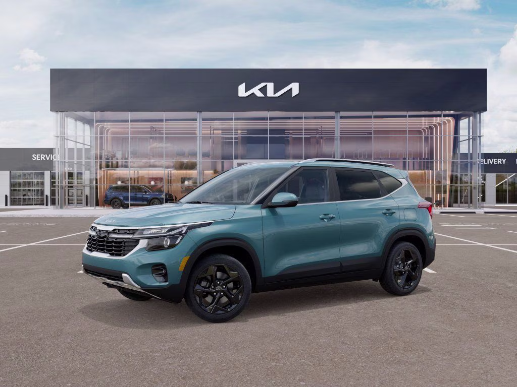 2026 Pluton Blue Kia Seltos EX AWD SUV