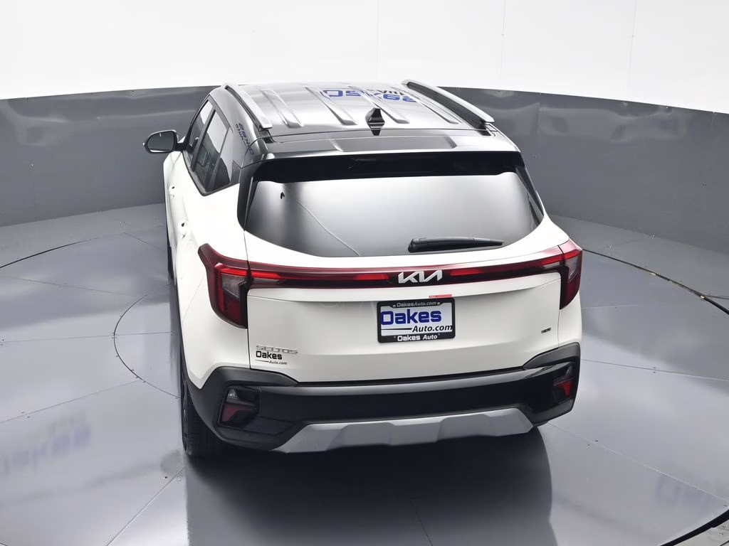 2026 Clear White/Black Roof Kia Seltos S AWD SUV