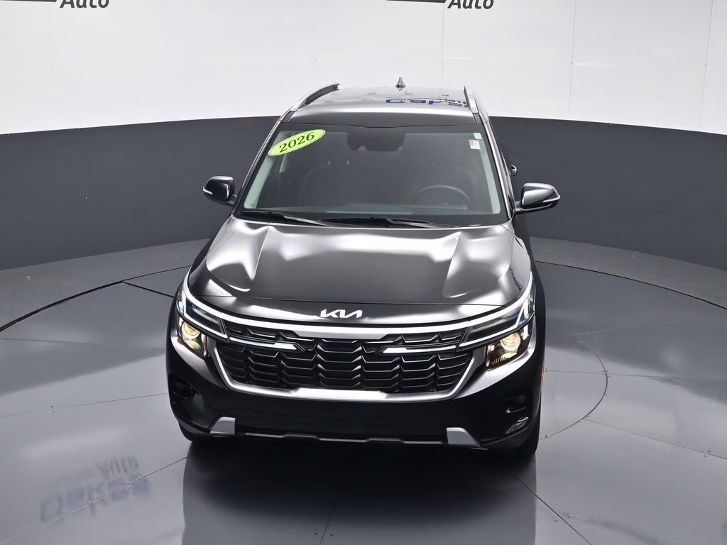 2026 Fusion Black Kia Seltos S AWD SUV