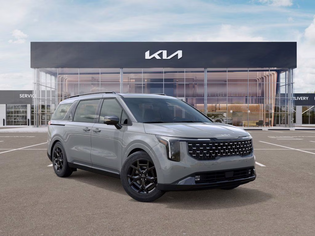 2026 Ceramic Silver Kia Carnival SX Prestige FWD Van