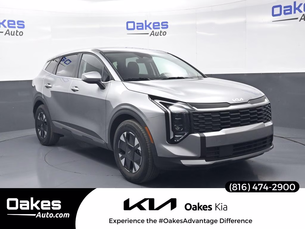 2026 Steel Gray Kia Sportage Hybrid LX FWD SUV